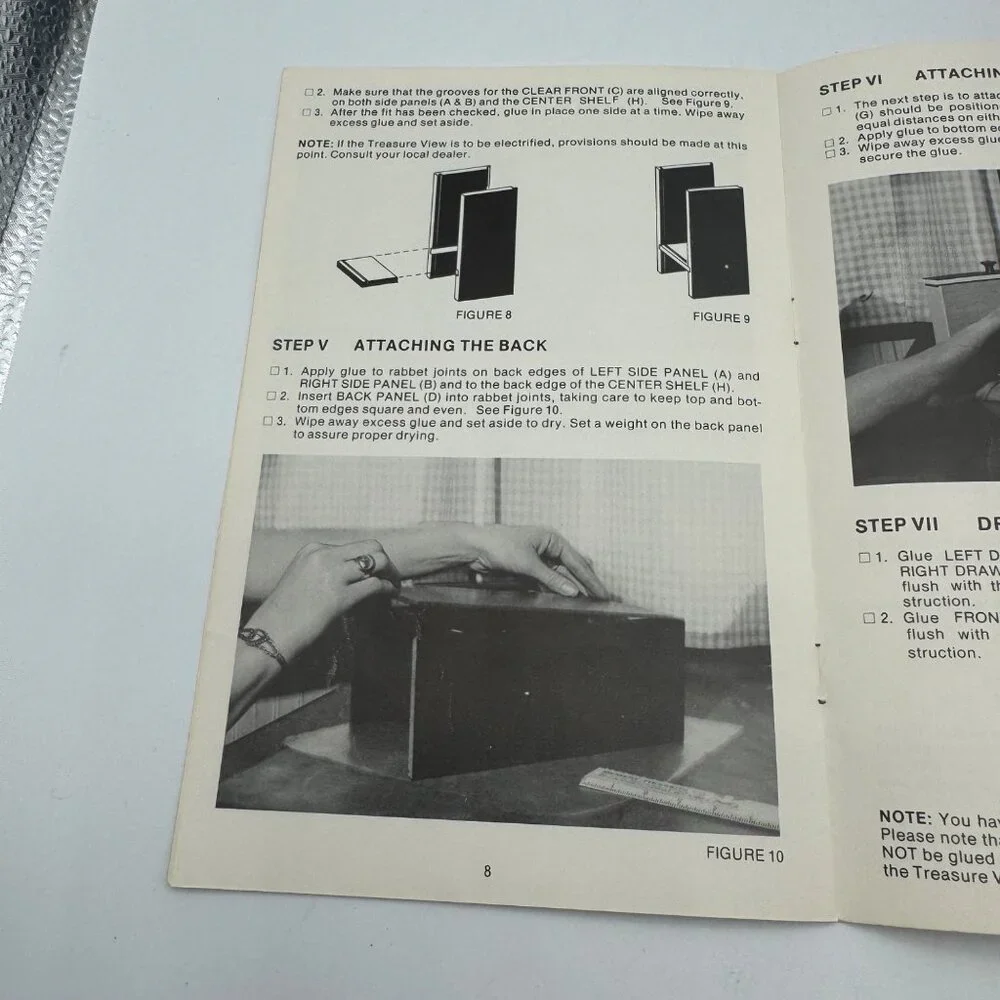 Treasure View Vignette Kit Assembly Instructions ONLY